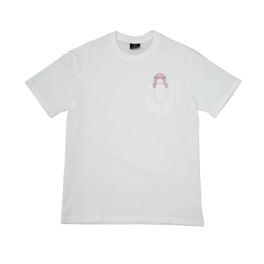 Wassie Pocket Tee - White